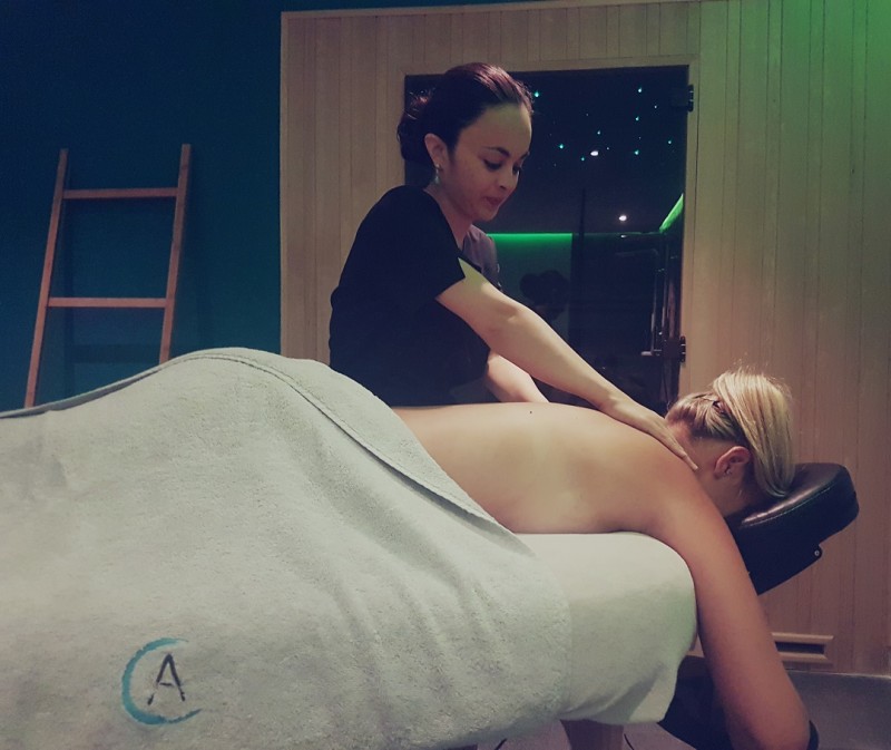 Séance de massages
