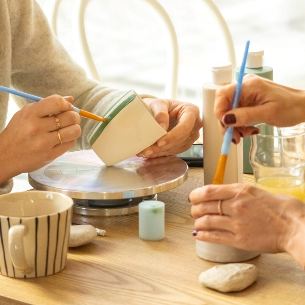 Atelier céramique à la Casa Cerá