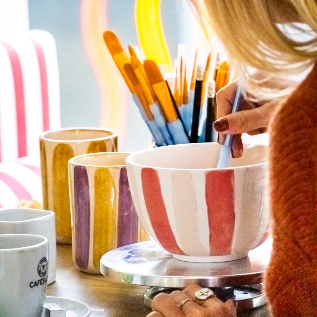 Atelier céramique à la Casa Cerá