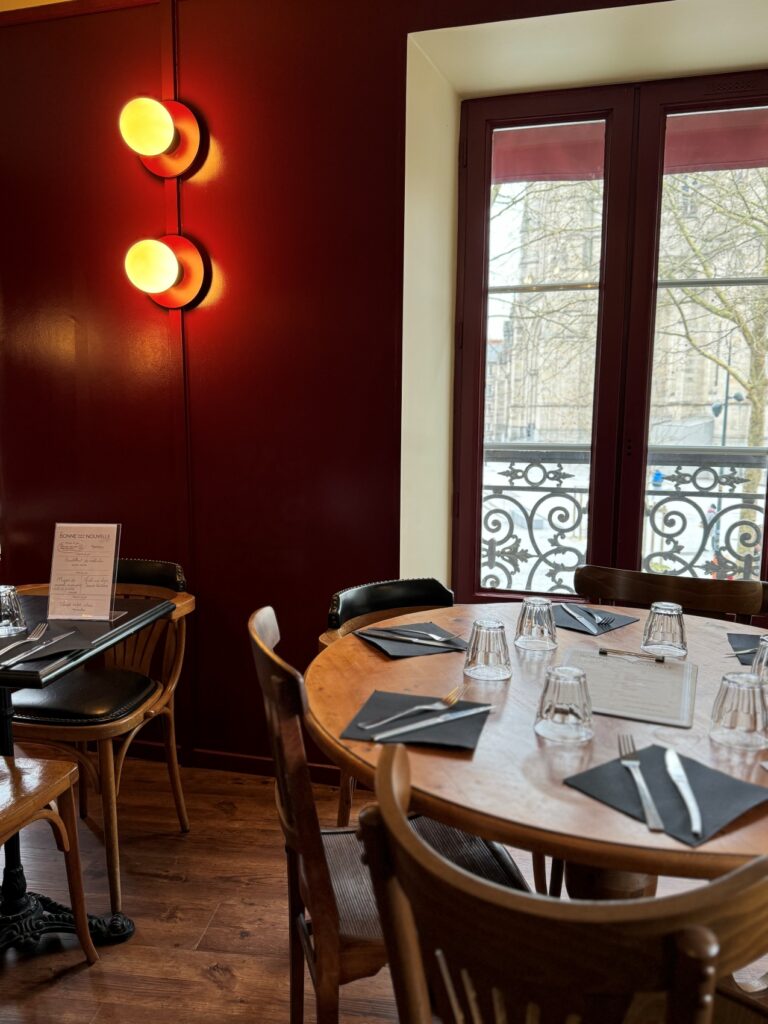 Salle de restaurant de la Bonne Nouvelle