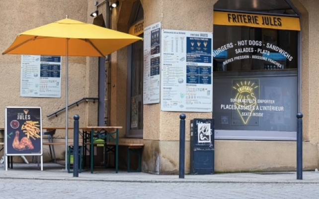 Terrasse de La Friterie Jules