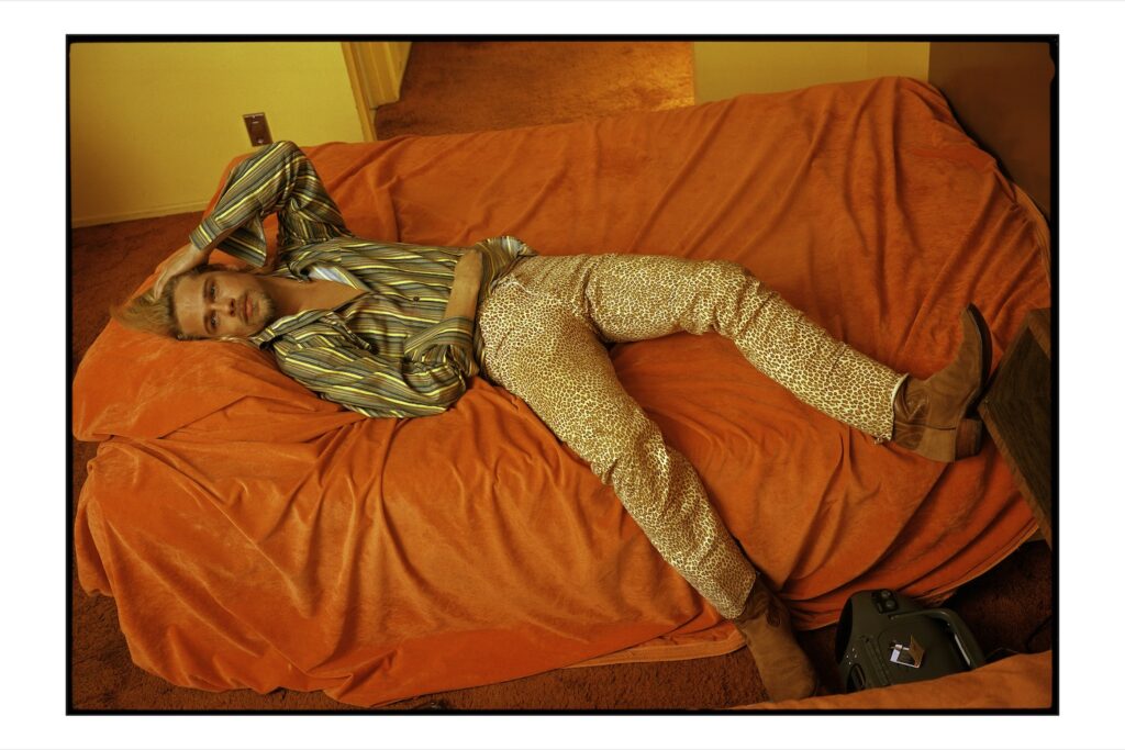 Portrait de Brad Pitt par la photographe américaine Annie Leibovitz, oeuvre de la Collection Pinault exposée à Rennes pendant l'été 2025