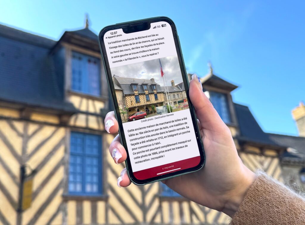 Balade en autonomie à Bécherel la Cité du livre en Bretagne