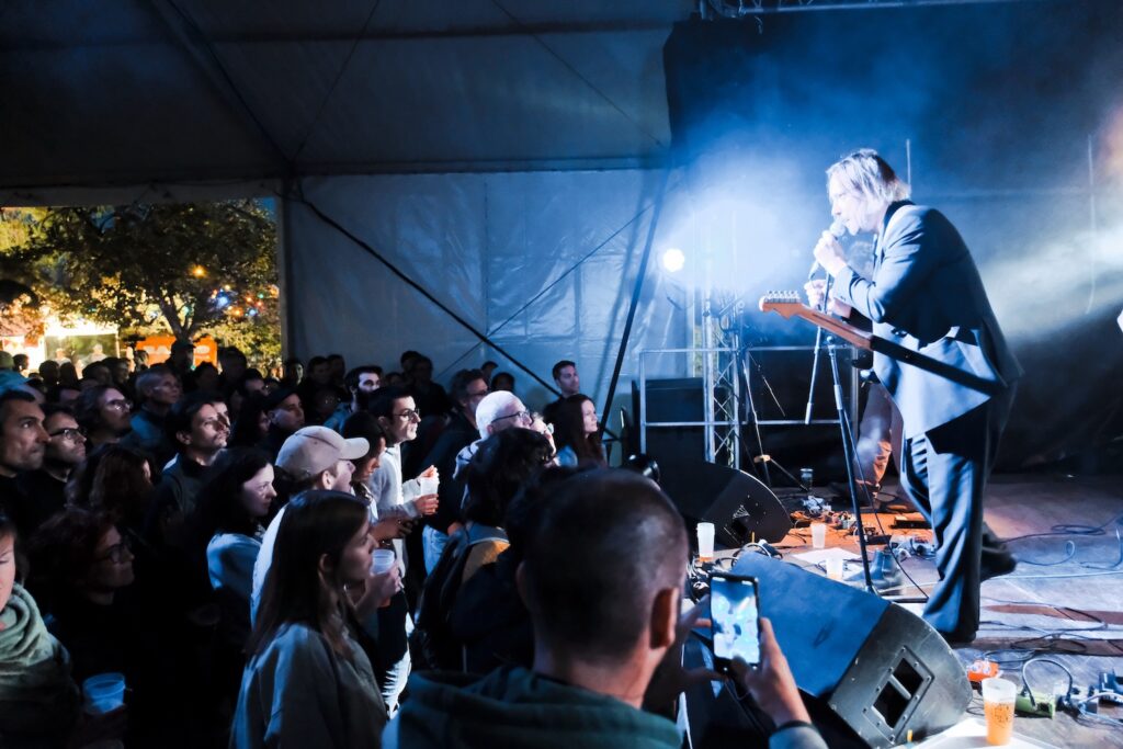 Concert du Festival de pop-rock indé Pies Pala Pop au Jardin Moderne à Rennes