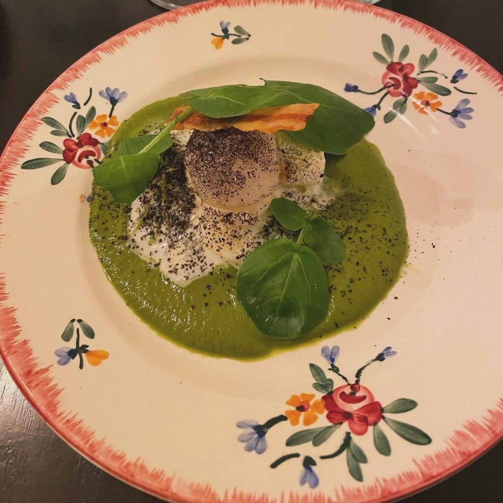 Plat de poisson chez Graille
