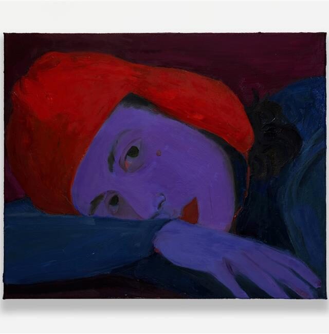Xinyi Cheng, Red Bonnet, 2000, Pinault Collection © Xinyi Cheng