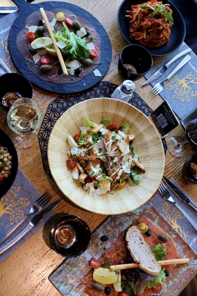 Assortiment de plats