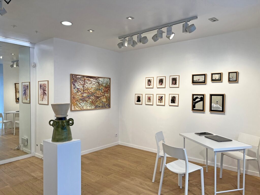 Salle de la Galerie Jonathan Roze
