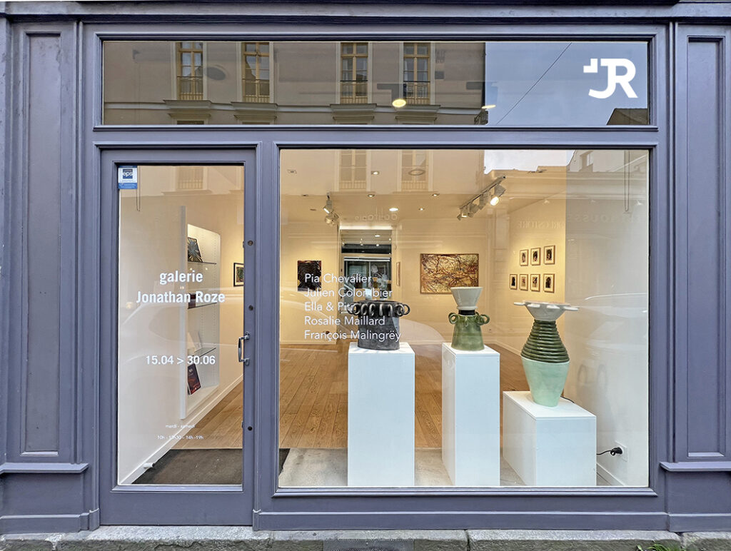 Devanture de la Galerie Jonathan Roze