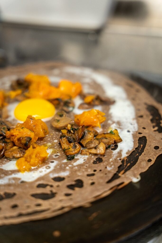 Galette sur une billig de Kraz