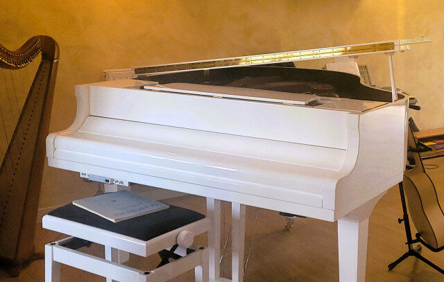 Piano de la chambre d'hôtes Olympe à Rennes