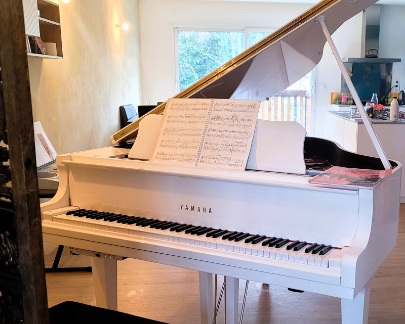 Piano de la chambre d'hôtes Olympe à Rennes
