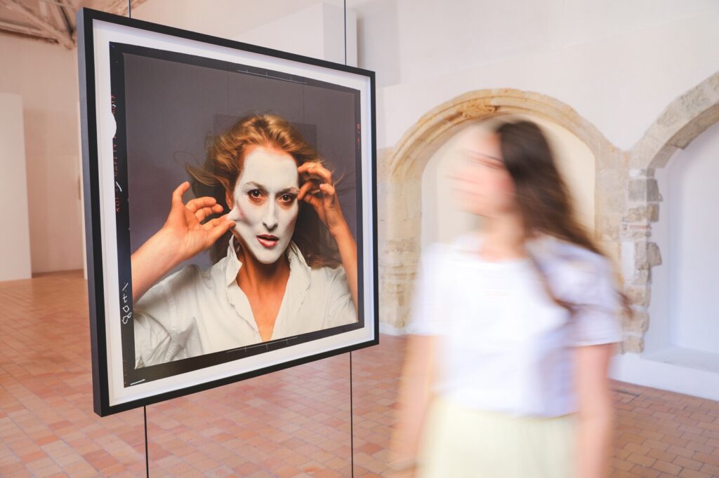 Photo d'Annie Leibovitz exposée au Couvent des Jacobins