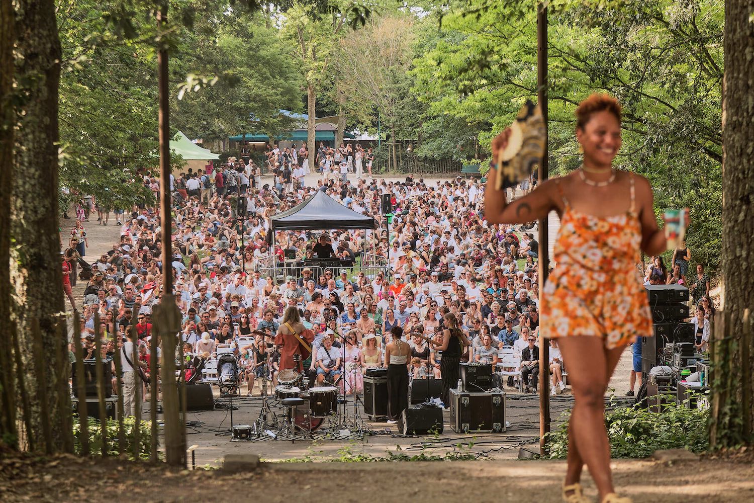 Fête de la musique Rennes centre.- Théâtre de verdure au Thabor en 2025