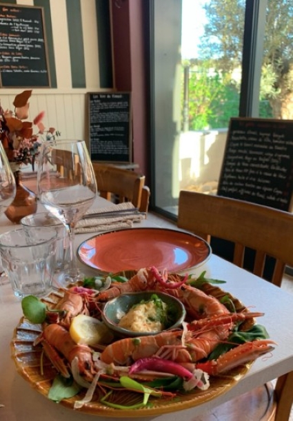 Assiette de fruits de mer chez Alphonse