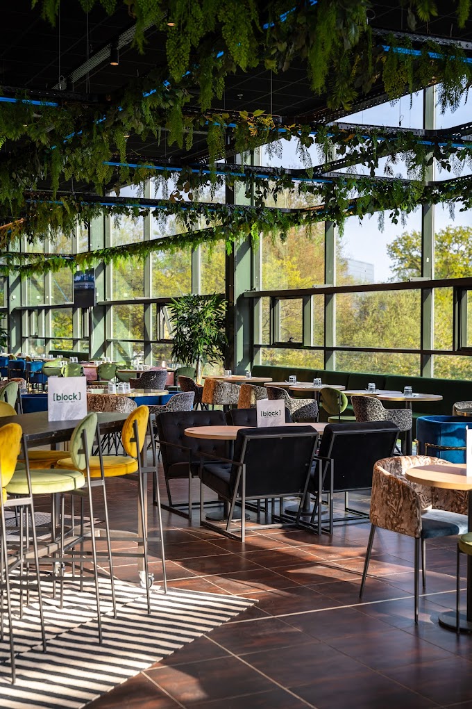 Salle de restaurant chez Block