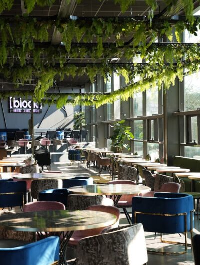 Salle de restaurant chez Block