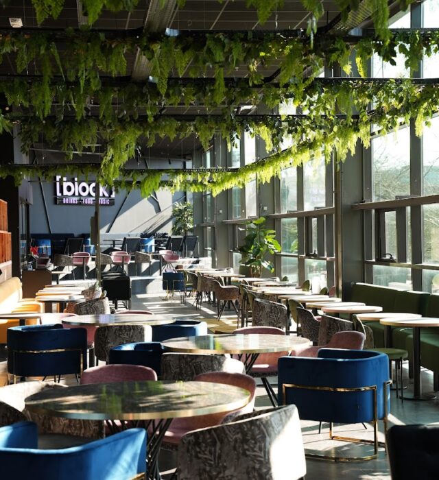 Salle de restaurant chez Block