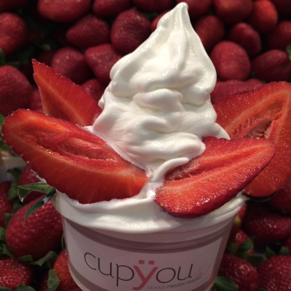 Frozen yogurt de Cupÿou