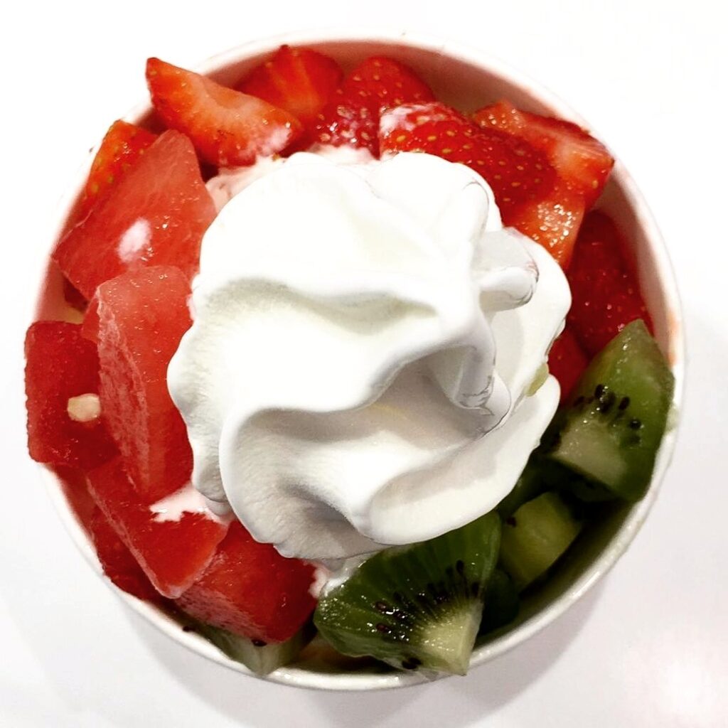 Frozen yogurt de chez Cupÿou