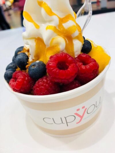 Frozen yogurt de chez Cupÿou