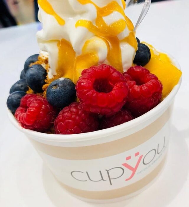Frozen yogurt de chez Cupÿou