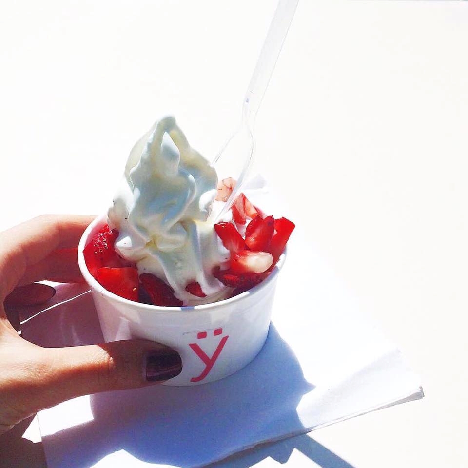 Frozen yogurt de Cupÿou