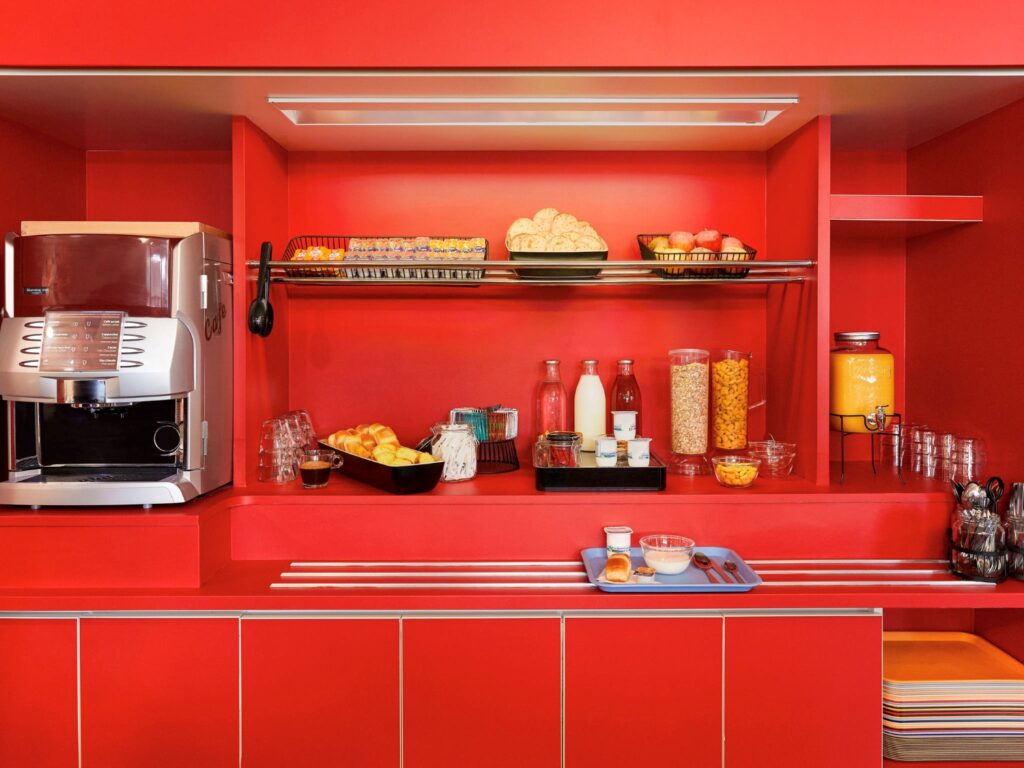 Petit-déjeuner de l'Hôtel F1 Rennes Sud Est Chantepie