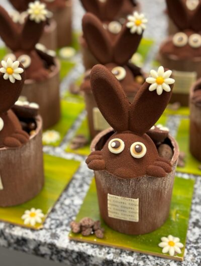 Lapins en chocolat de la Maison Coupel