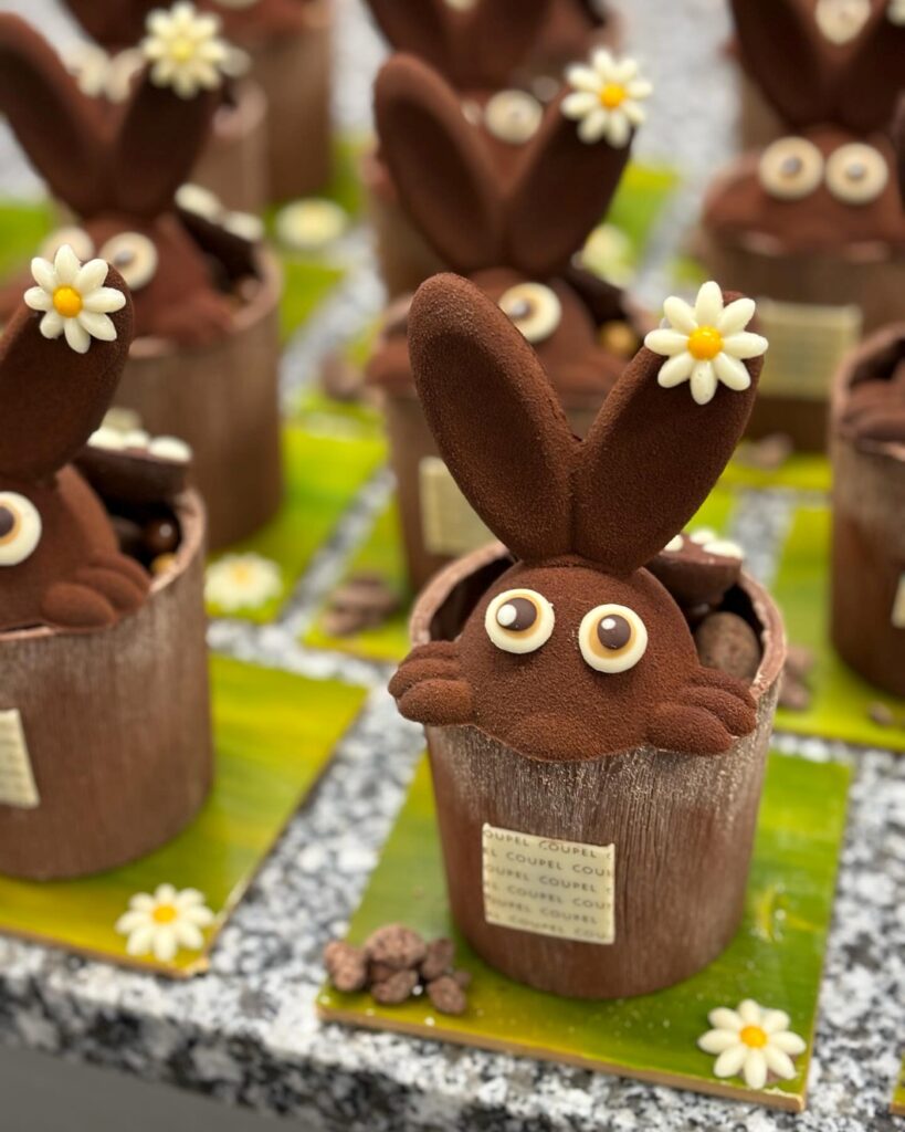 Lapins en chocolat de la Maison Coupel