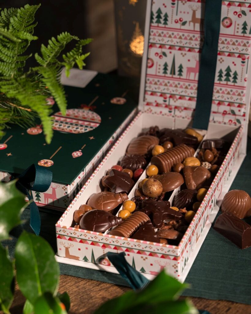Boîte de chocolats de la Maison Coupel