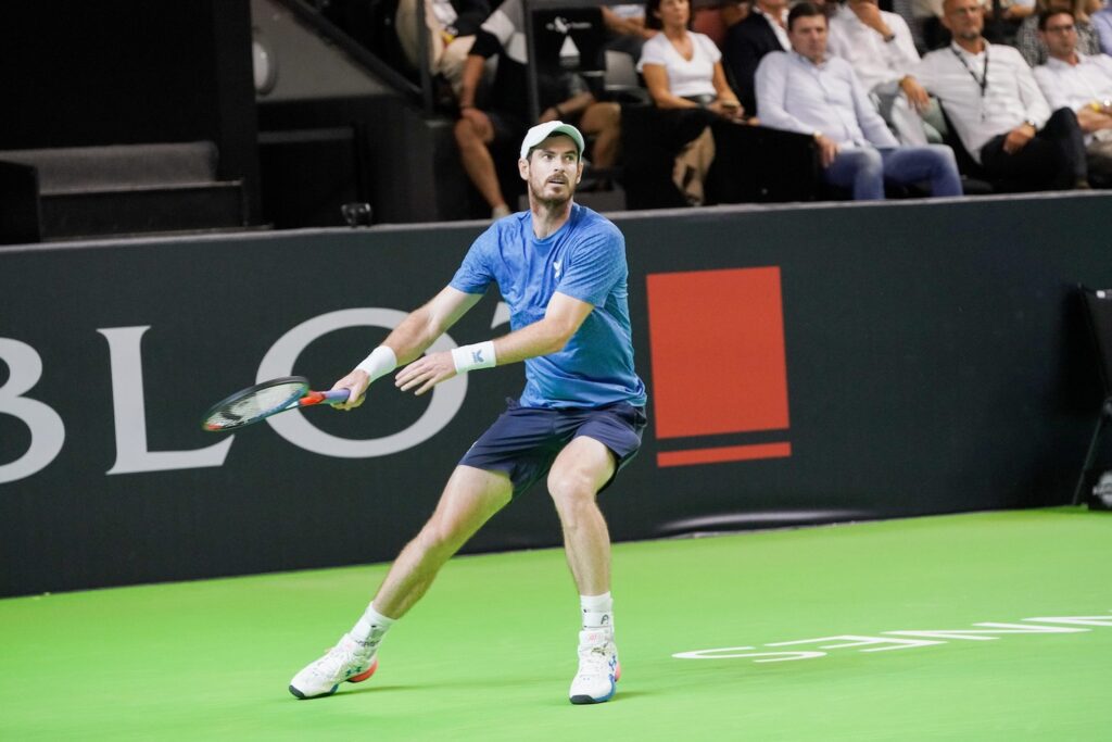 Open de Tennis de Rennes, match de Andy Murray contre Roman Safiullin