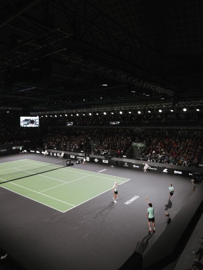 Match de l'Open de tennis Blot au Liberté à Rennes