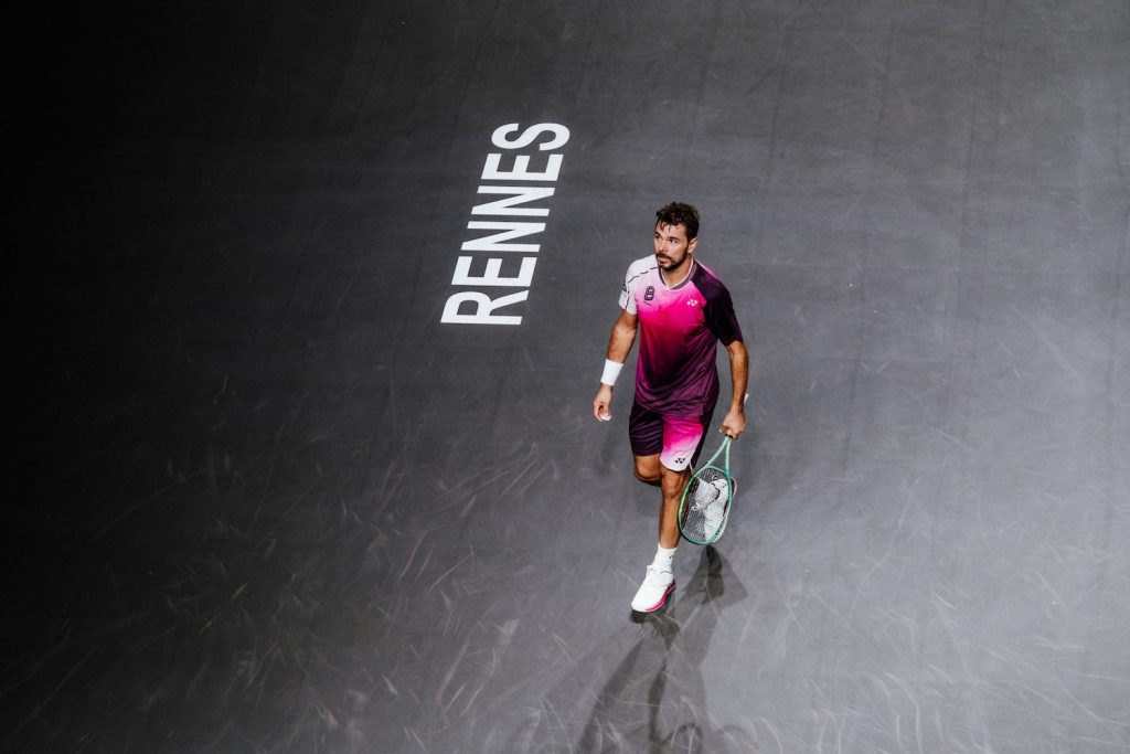 Le tennisman suisse Stan Wawrinka était présent à l'édition 2025 de l'Open Blot