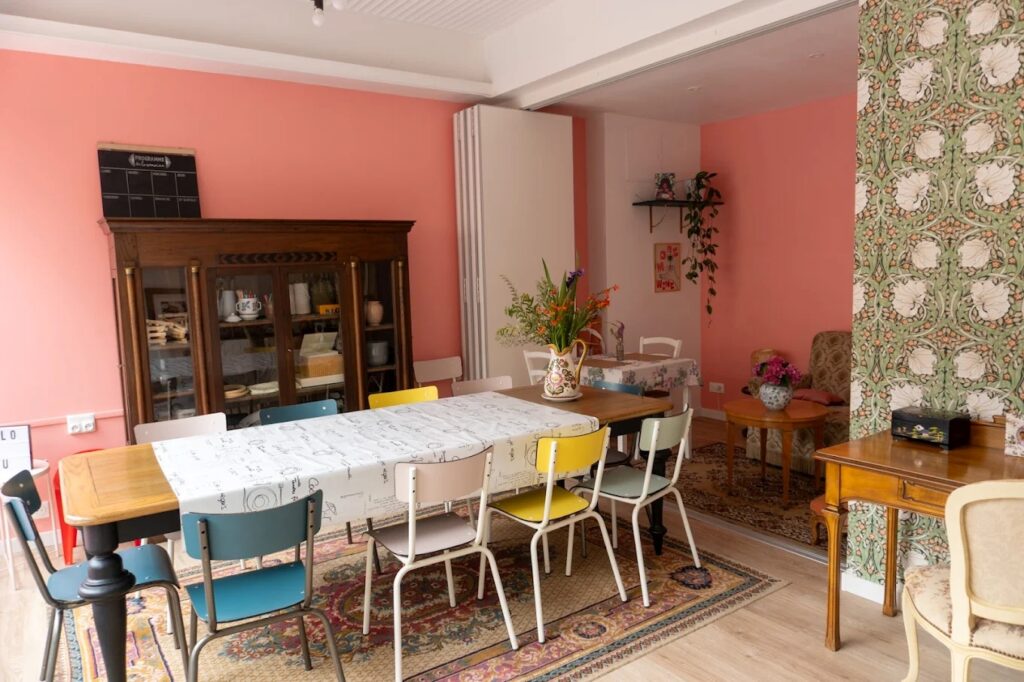 Salle de restaurant des Petites Pestes