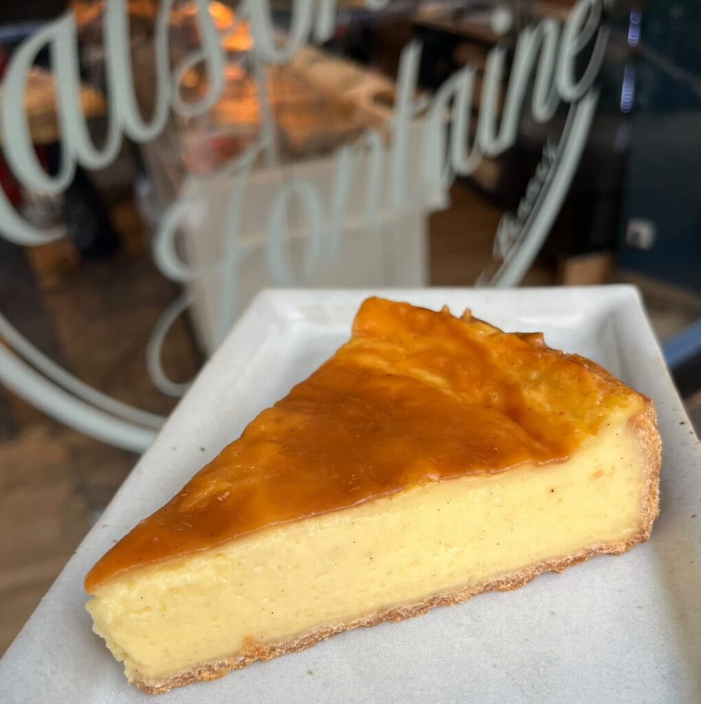 Flan de la maison Fontaine