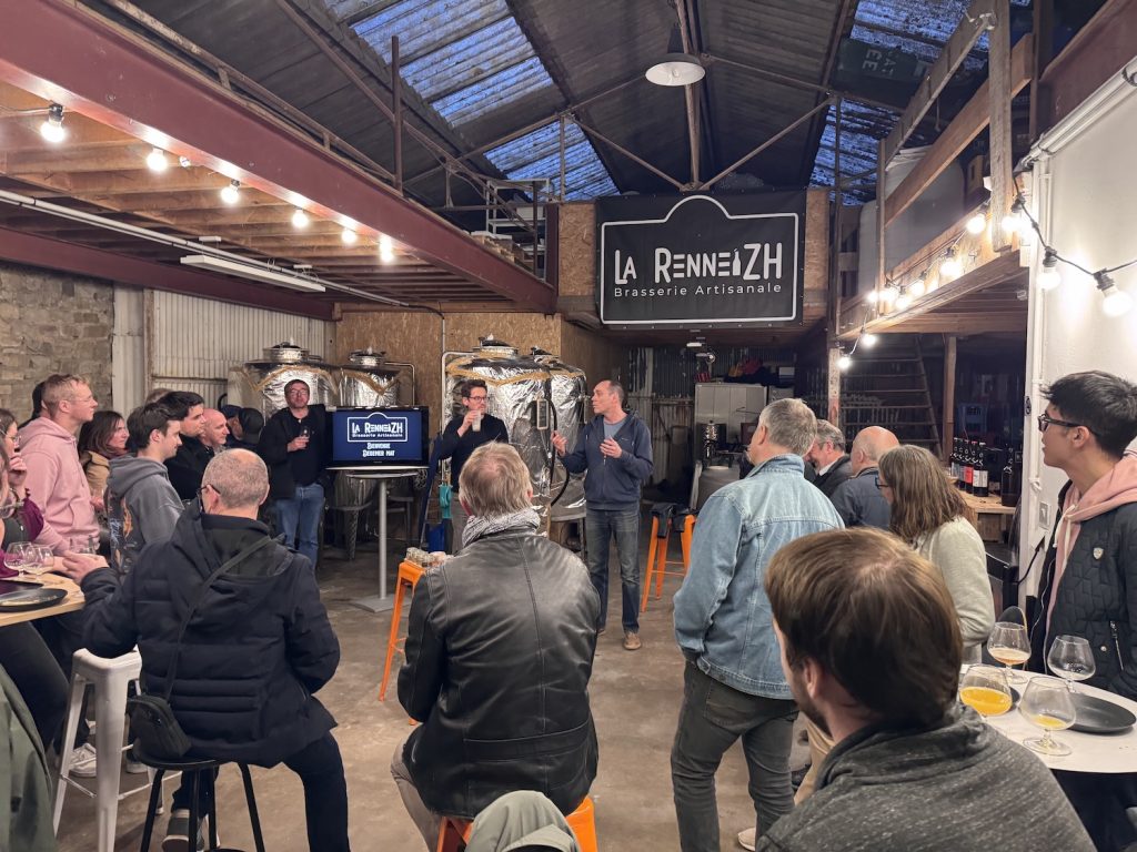 Visite de la brasserie artisanale la Rennaizh