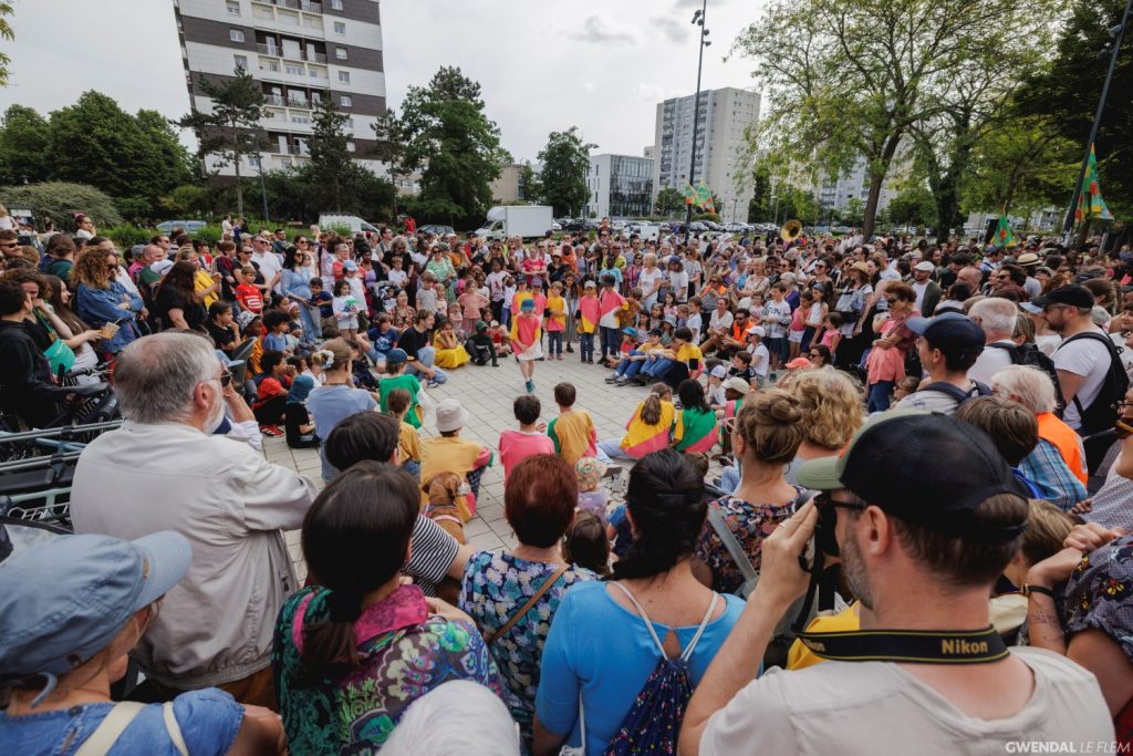 La Triangle et la Zone Urbaine à Danser, à Rennes