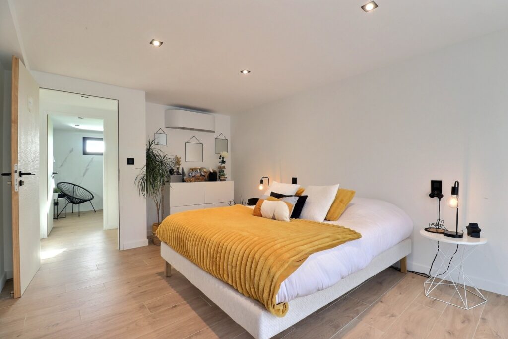 Chambre de la Villa Short Cravate