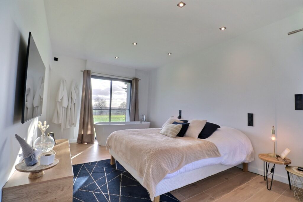 Chambre de la Villa Short Cravate