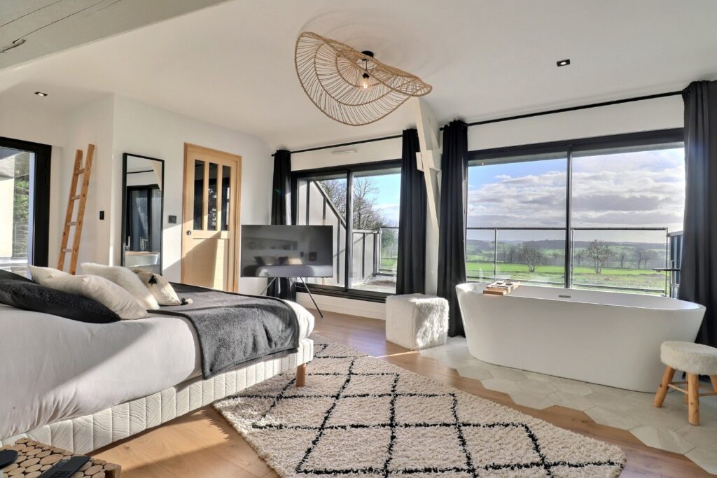 Chambre de la Villa Short Cravate