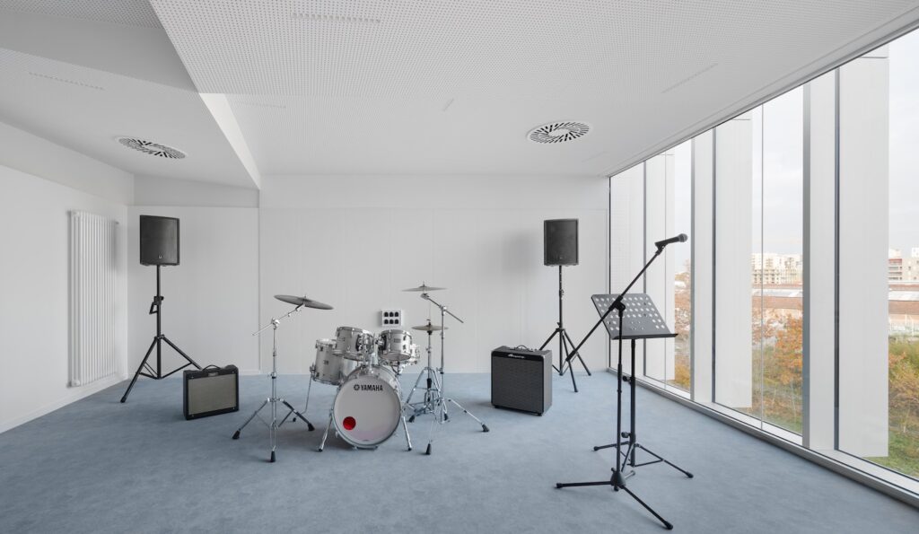 Studio répétition de musique à l'Antipode de Rennes