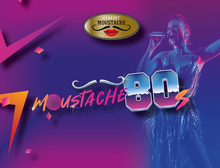 Cabaret Moustache - Moustache 80's Dancing