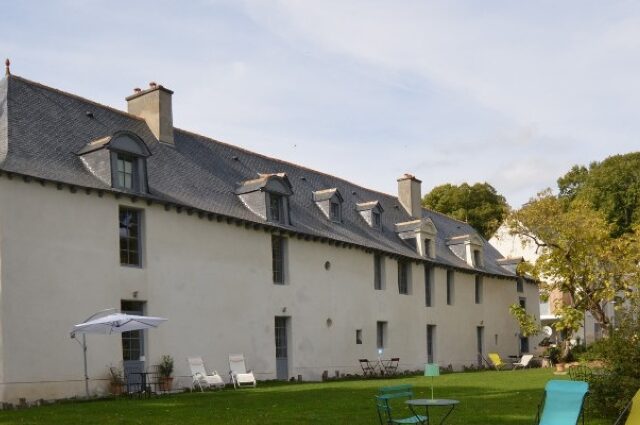 Façade du Château des Fontenelles