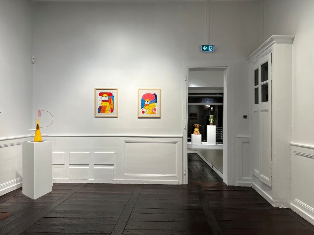 Salle d'exposition de la Galerie Jonathan Roze