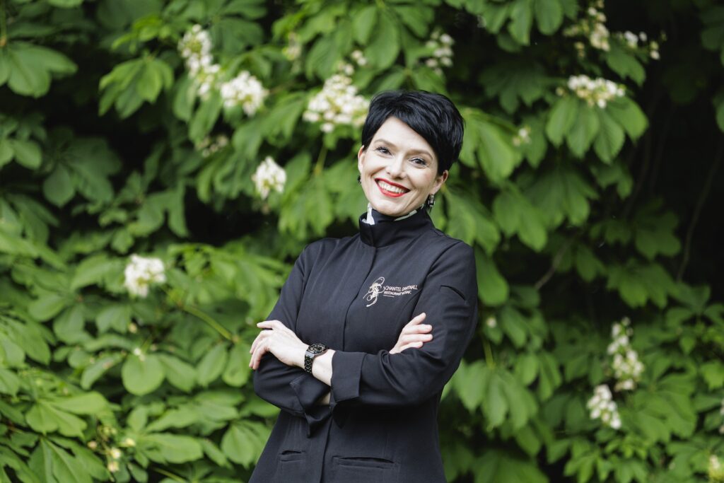 Portrait de la cheffe sud-africaine Chantel Dartnall du restaurant Mosaic