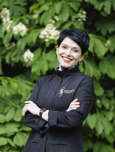 Portrait de la cheffe sud-africaine Chantel Dartnall du restaurant Mosaic