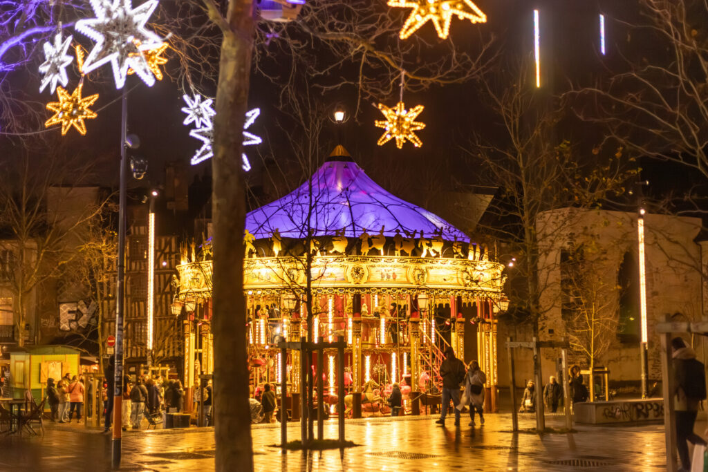 Carrousel de la Place Sainte-Anne, à Rennes
