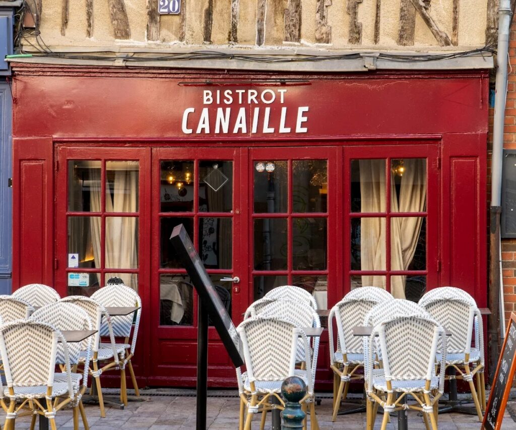 Façade de Bistrot Canaille