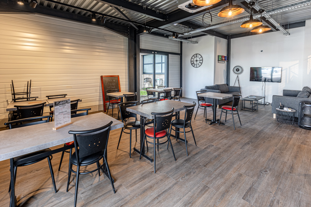 Salle de repos de la +2Bad Arena